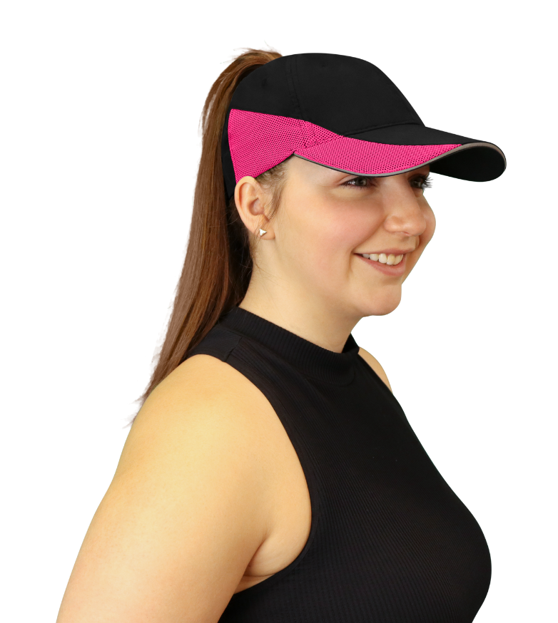 Breathable Cardio Fitness Cap - Pink
